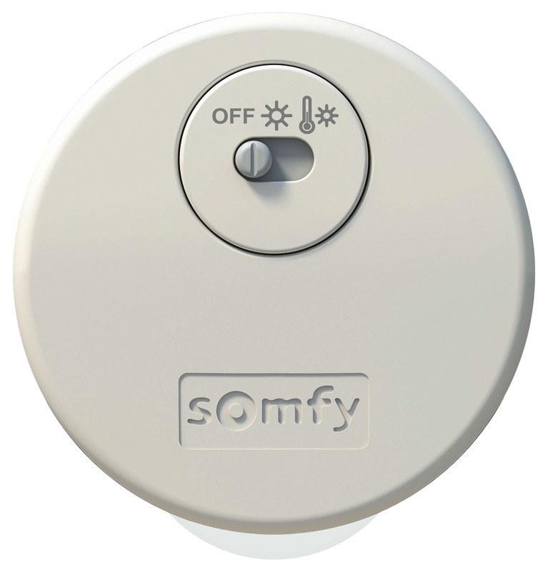 Somfy ThermoSunis Indoor WireFree RTS, Funk Sonnensensor