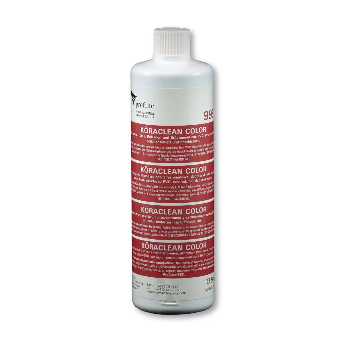 profine Köraclean color Kunststoff Reiniger 500 ml (RP201) für farbig, 7,90  €